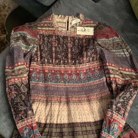 Sea - Brooke Border Smock Dress - Picture 6 of 8